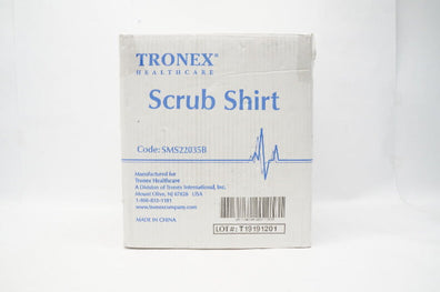 Tronex SMS22035B Scrub Shirt X-Large Blue